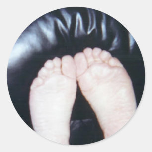 STICKER ROND J'ADORE SES PIEDS