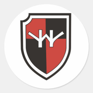 Sticker Rond Jagdgeschwader 6 Horst Wessel