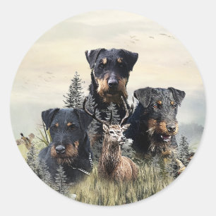 Sticker Rond Jagdterriers c. Renbrad Kennel