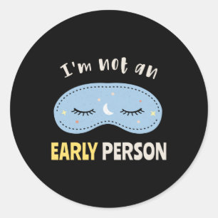 Sticker Rond J'ai besoin d'une personne