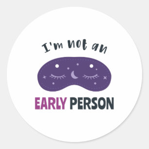 Sticker Rond J'ai besoin d'une personne