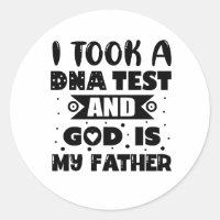 J'ai fait un test d'ADN et dieu est mon père