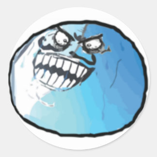 Sticker Rond J'Ai Menti Comic Meme