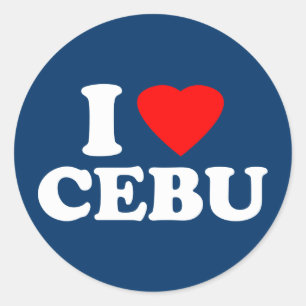 Sticker Rond J'Aime Cebu