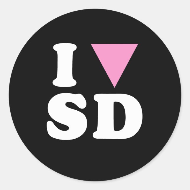 Sticker Rond J'AIME GAY SD - BLANC -.png (Devant)