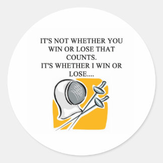 Sticker Rond j'aime la conception de fencer de clôtures