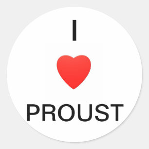 Sticker Rond J'aime la fierté