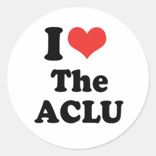 Sticker Rond J'AIME L'ACLU - .png