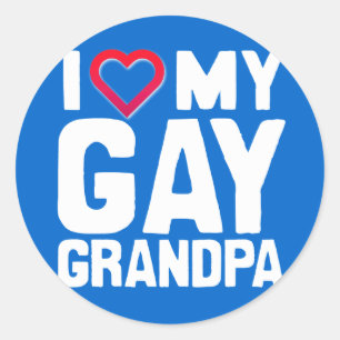 Sticker Rond J'AIME MON GAY GRANDPA - -.png