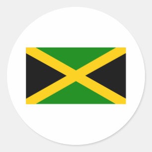 Sticker Rond Jamaïque
