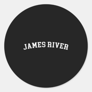 Sticker Rond James