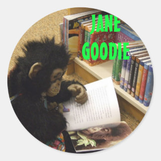 Sticker Rond jane's partout en 2013, JANE GOODIE, JANE GOODIE