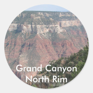 Sticker Rond Jante de nord de canyon grand