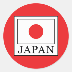 Sticker Rond Japon