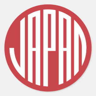 Sticker Rond Japon - Design rond japonais
