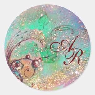 STICKER ROND JARDIN DES OMBRES PERDUES - MONOGRAM
