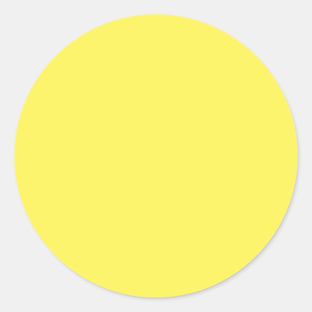 Sticker Rond Jasmin, Marigold Yellow, Primrose, (Devant)