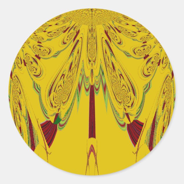 Sticker Rond jaune (Devant)