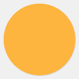Sticker Rond Jaune clair (Crayola) (couleur solide)