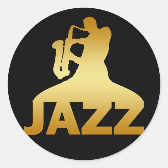 STICKER ROND JAZZ (Devant)