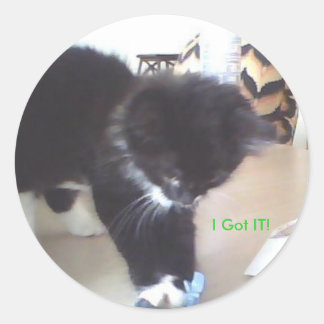 Sticker Rond Je L'Ai !