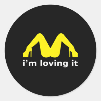 Sticker Rond Je L'Aime