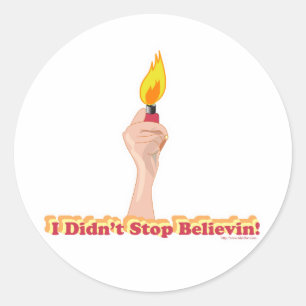 Sticker Rond Je N'Ai Pas Arrêté Belivin