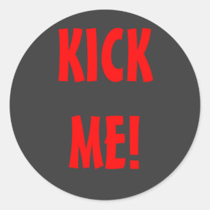STICKER ROND JE SUIS COUPÉE !