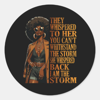 Sticker Rond Je Suis La Tornade Chemise JunetDix Chemises Femme