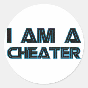Sticker Rond Je Suis Un Cher