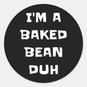 Sticker Rond Je suis un costume d'Halloween facile et amusant p