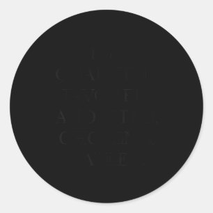 Sticker Rond Je suis un oignon favori qualifié nommé Chris