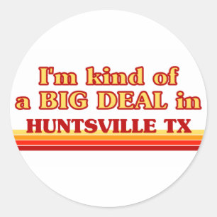 Sticker Rond Je suis une sorte de GROS ACCORD à Huntsville