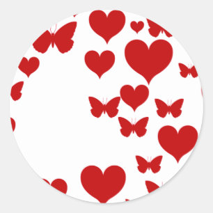 Sticker Rond Je T'Aime