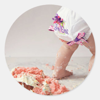 Sticker Rond Je tourne un !