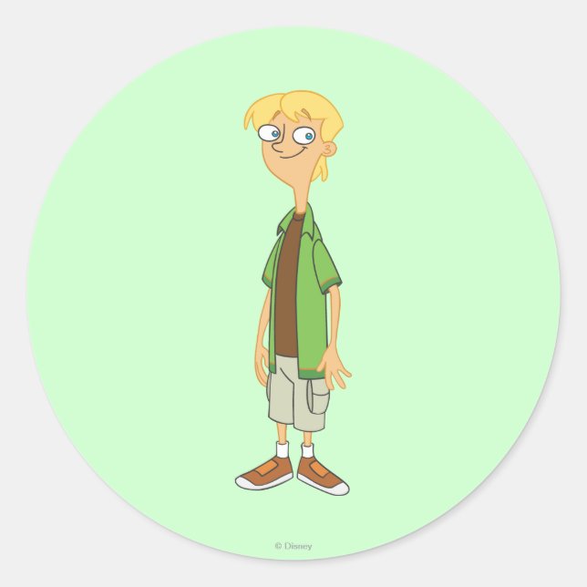 Sticker Rond Jeremy (Devant)