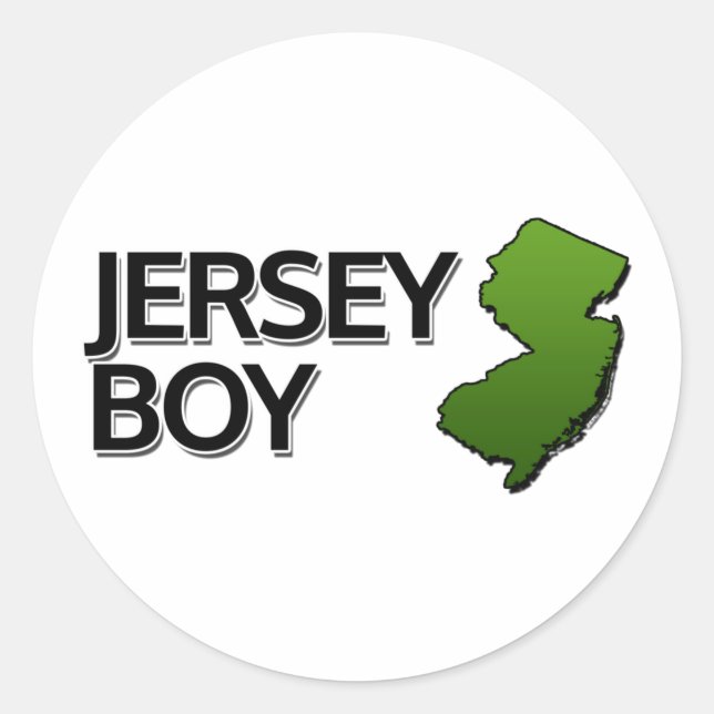 Sticker Rond Jersey Boy (Devant)