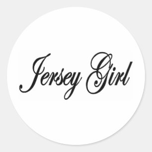 Sticker Rond Jersey Girls
