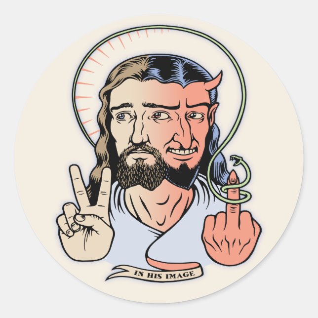 Sticker Rond Jesifer (Devant)