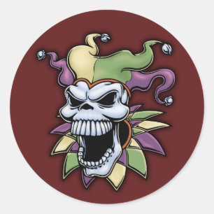 Sticker Rond Jester II