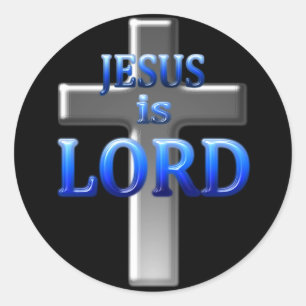 Sticker Rond Jésus est l'Éternel