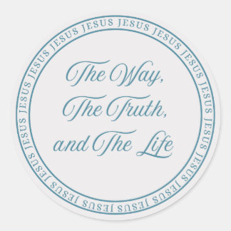 Sticker Rond Jesus - Flush Seal