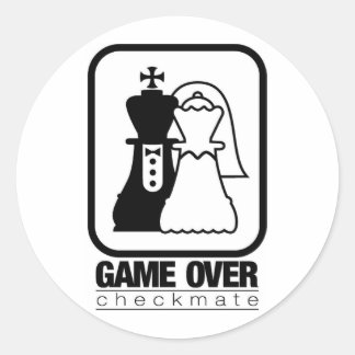 Sticker Rond Jeu sur le point de contrôle