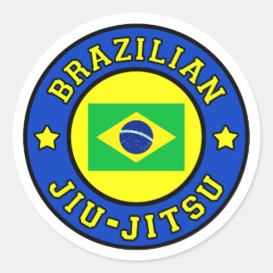 Sticker Rond Jiu Jitsu