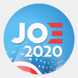Sticker Rond Joe Biden 2020