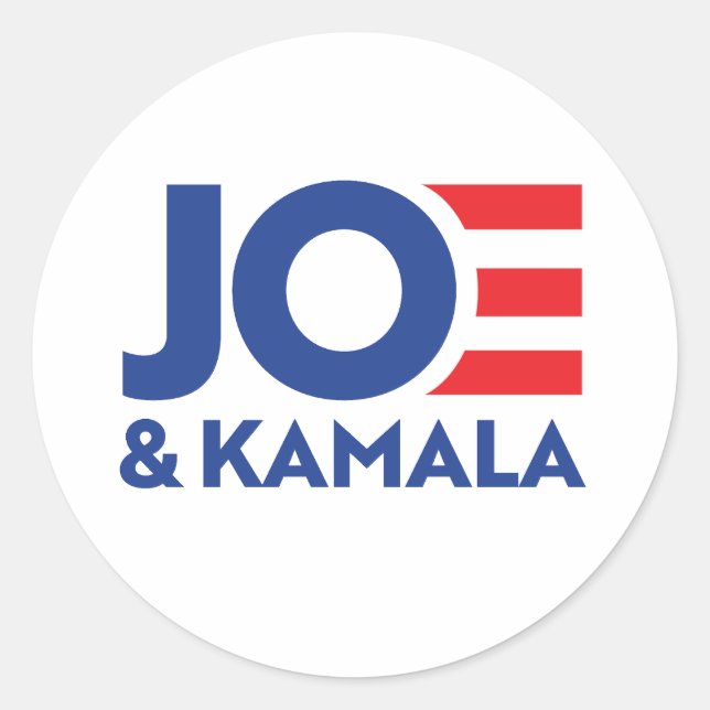 Sticker Rond Joe et Kamala (Devant)