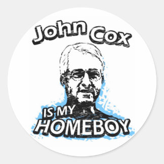 Sticker Rond John Cox est mon garçon