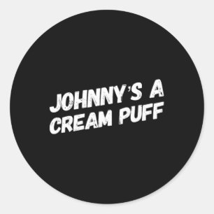 Sticker Rond Johnny