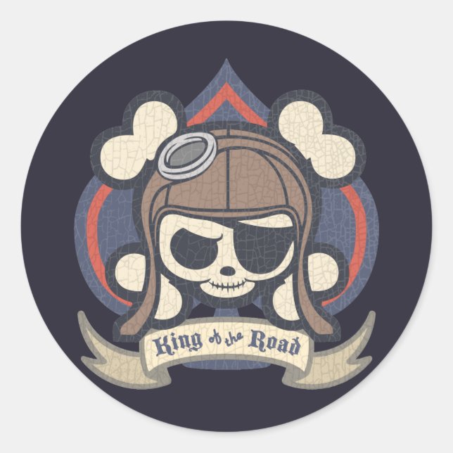 Sticker Rond Johnny Spade (Devant)