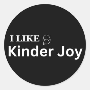 Sticker Rond joie douce